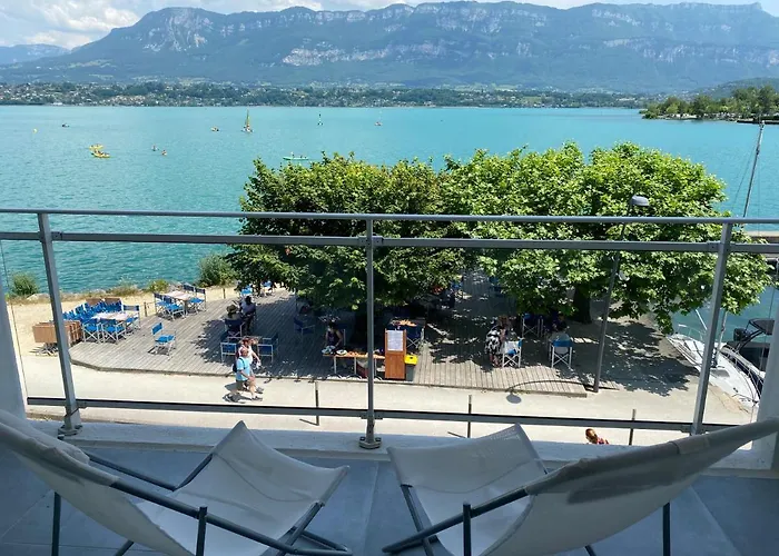 Vue Sublime Sur Le Du Bourget 公寓 勒伯吉特杜拉克
